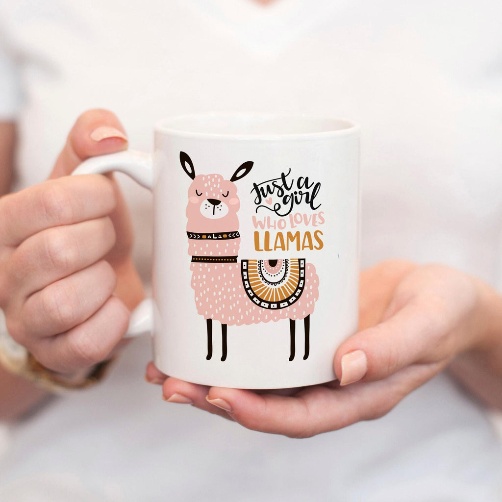 Llama Coffee Mug – Whimsical Ceramic Cup, Dishwasher Safe 11 oz & 15 oz