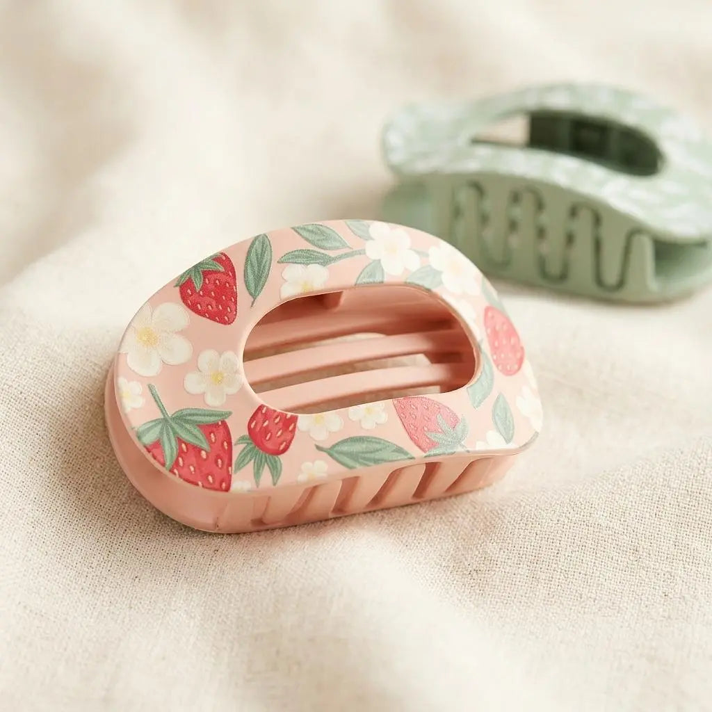 Sweet Summer Strawberry Claw Clip