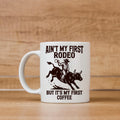 Cowboy Coffee Mug - Funny Western Ceramic Drinkware, Dishwasher Safe Gift