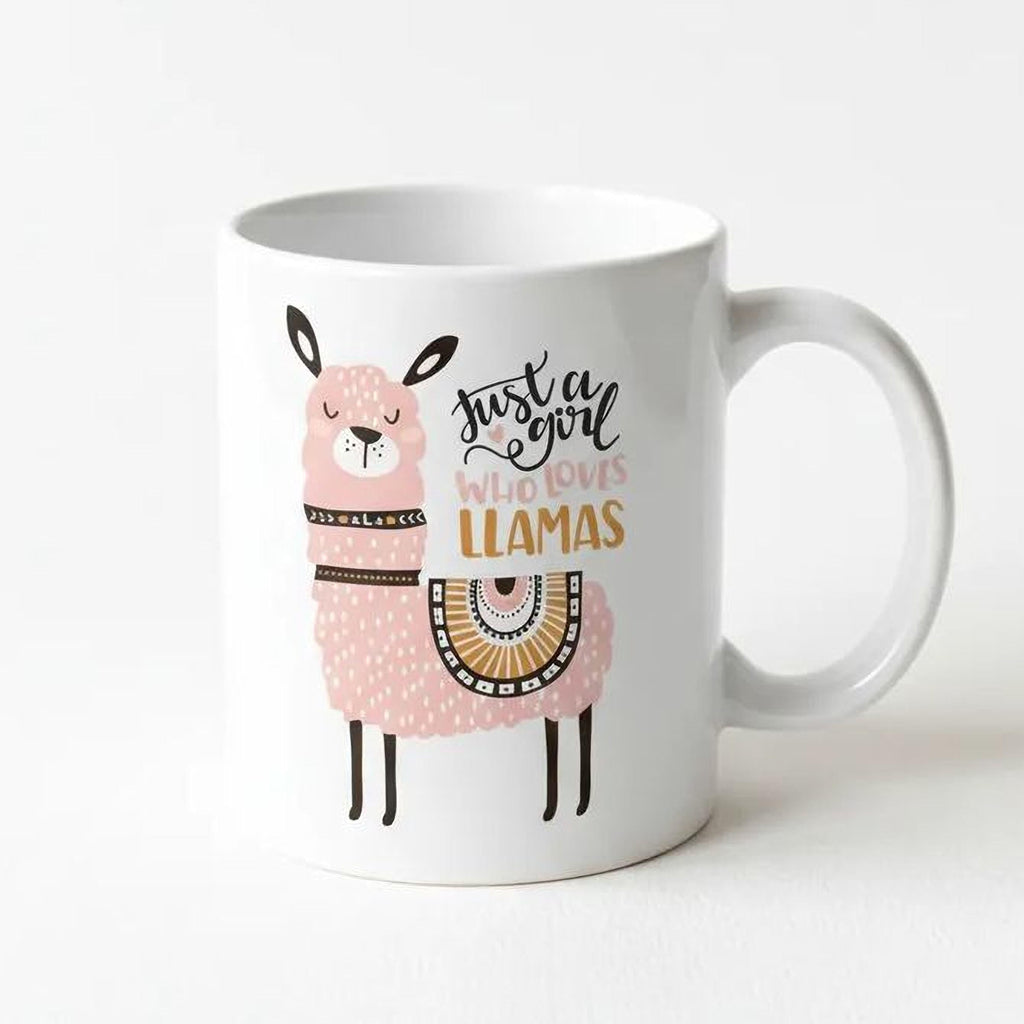 Llama Coffee Mug – Whimsical Ceramic Cup, Dishwasher Safe 11 oz & 15 oz