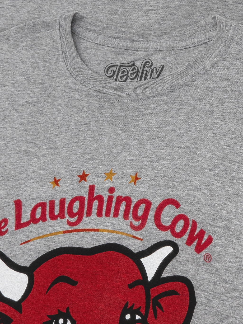 The Laughing Cow Cheese Logo T-Shirt - Athletic Gray Heather