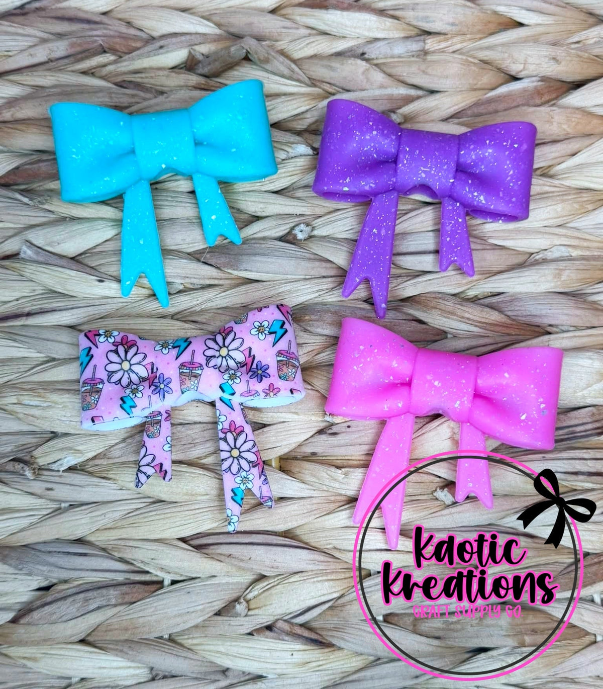 BEADABLE JUMBO BOW BUNDLE #13 (4ct)