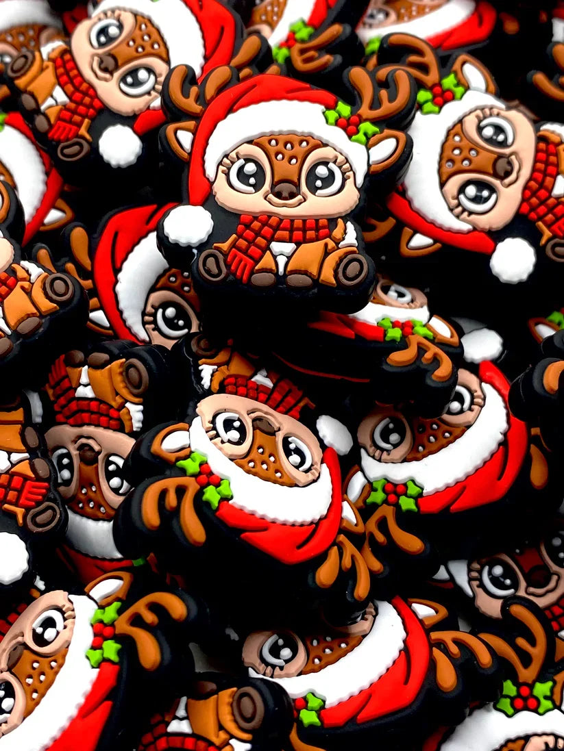 CUTE REINDEER SILICONE FOCAL D536 (1ct)