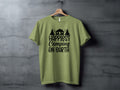 Happiest Camping on Earth Outdoorsy Cabin Life T-Shirt