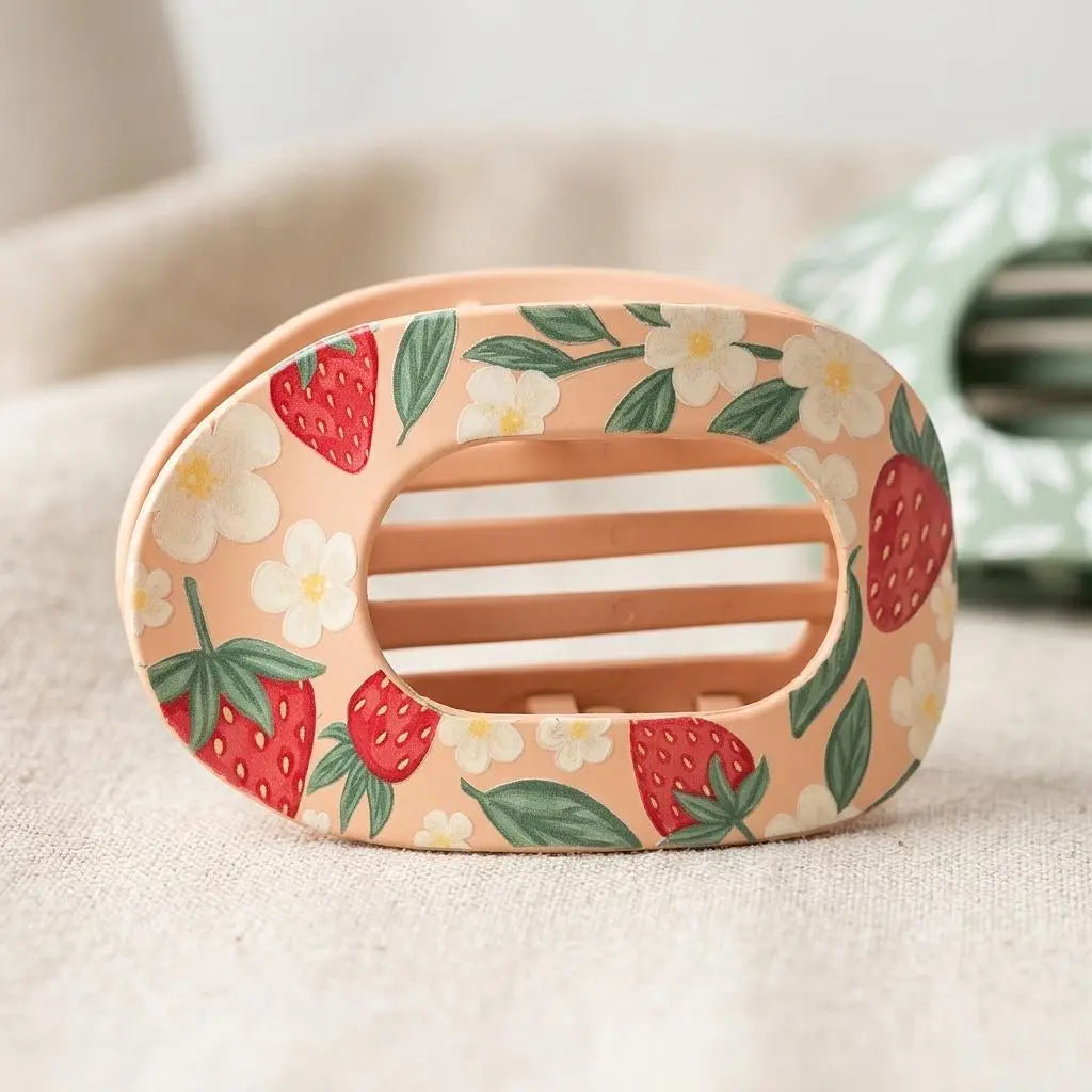 Sweet Summer Strawberry Claw Clip