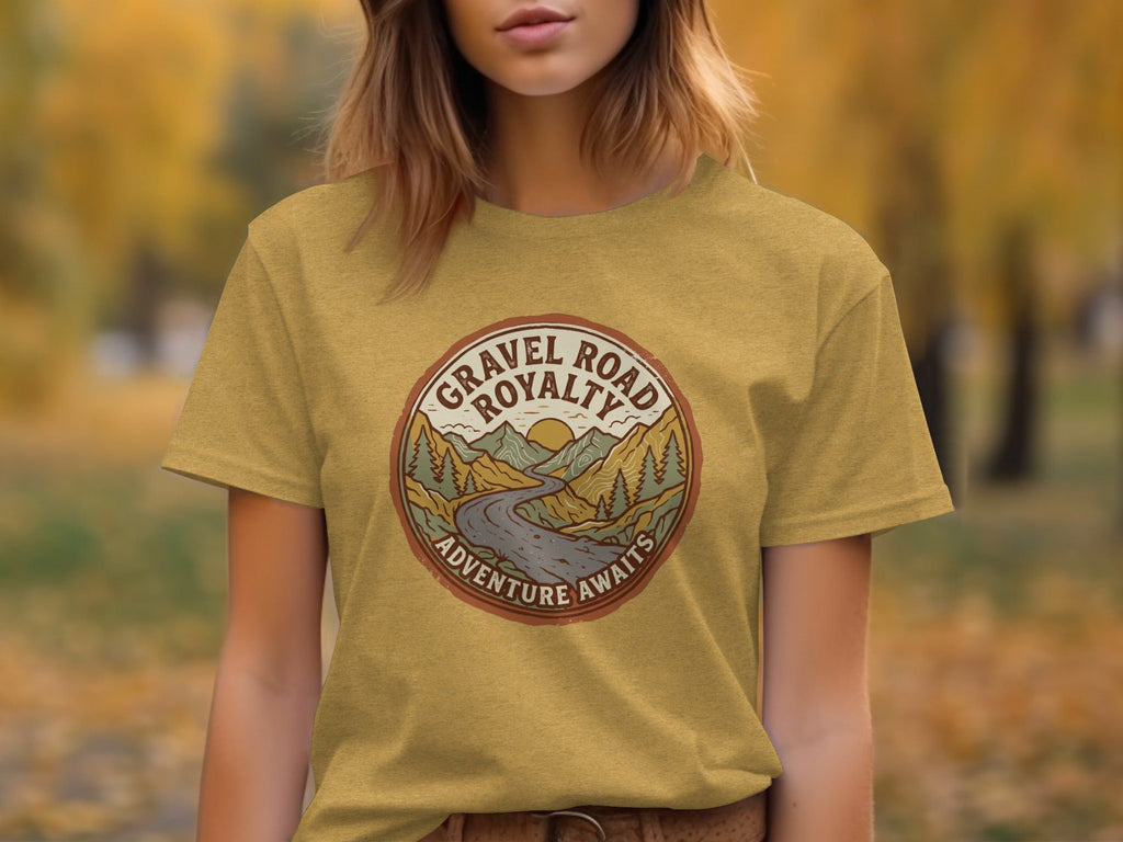 Gravel Road Royalty Vintage Adventure Tee: Backcountry Outpost Shirt