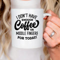 Funny Coffee Mug – Ceramic Mug with Bold Text & Sarcastic Quote for Office
