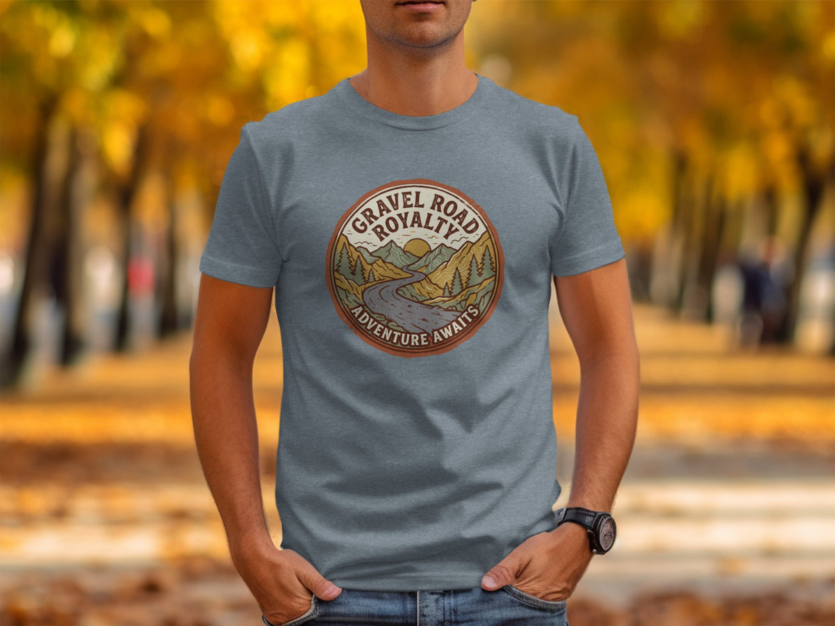 Gravel Road Royalty Vintage Adventure Tee: Backcountry Outpost Shirt