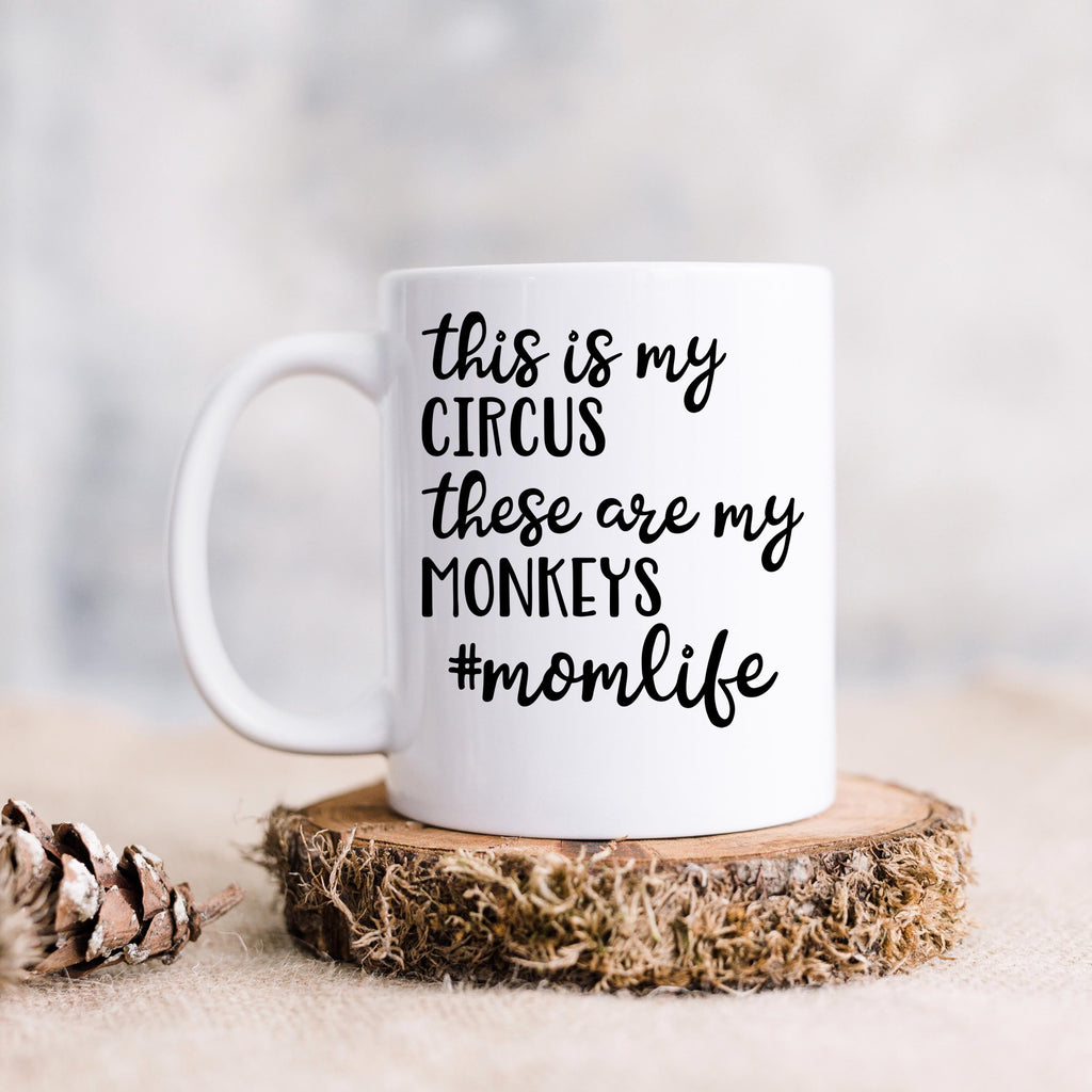 Funny Mom Coffee Mug – Ceramic Coffee Cup With Playful Message | Microwave Safe