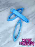 BEADABLE TUMBLER SILICONE CARRIER RING #11 CURIOUS BLUE (1ct)