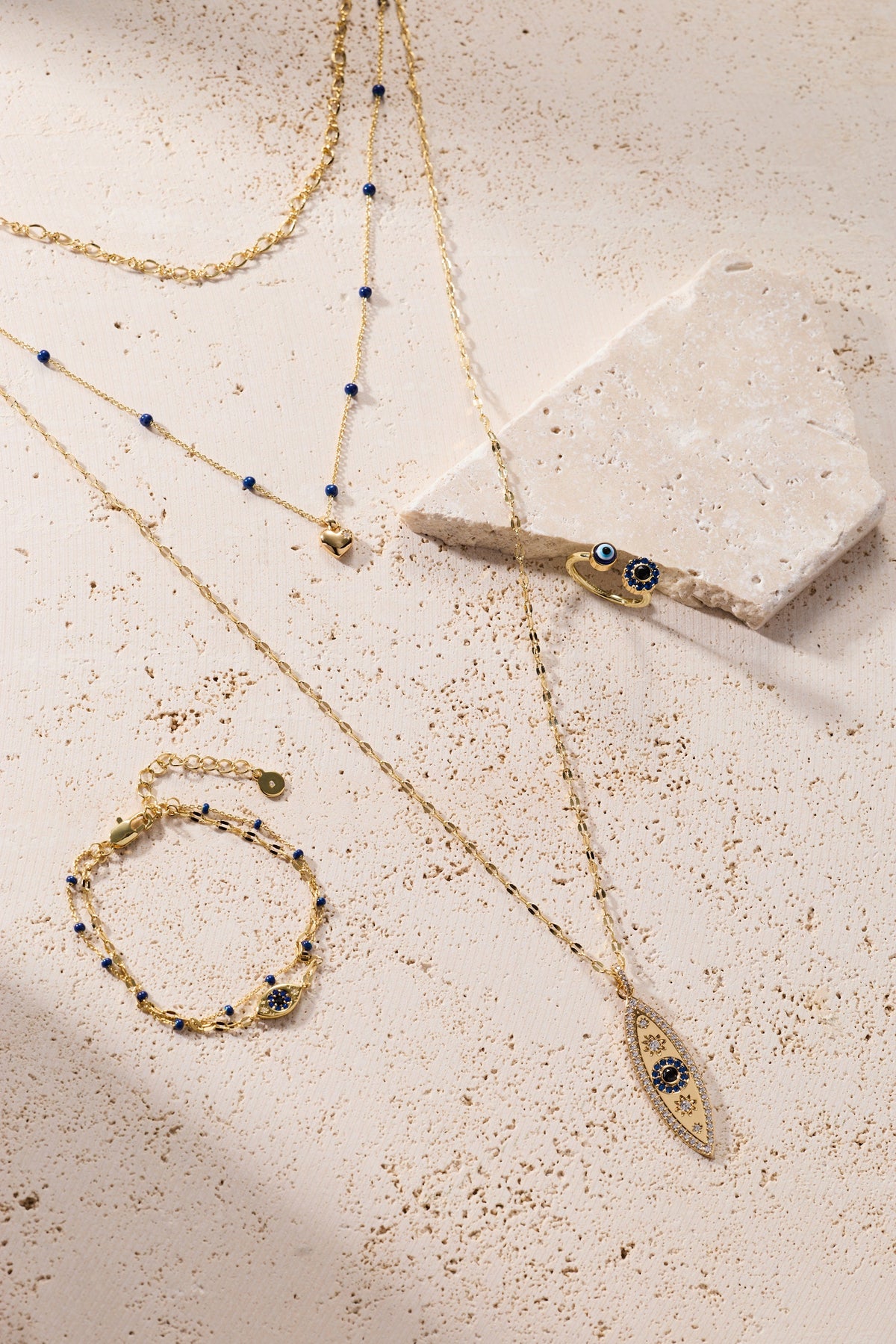 Festival Stranded™ Evil Eye Necklace