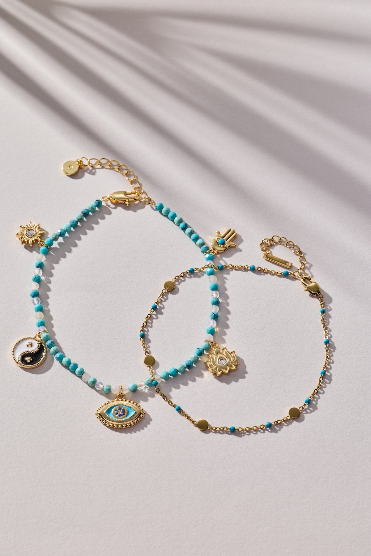 Healing Stone Charm Anklet