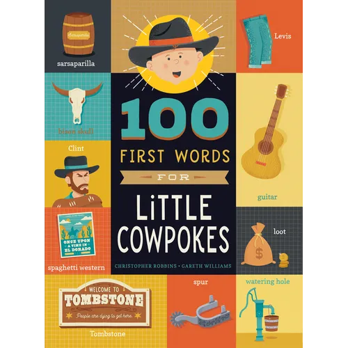 100 First Words for Little Cowpokes - Board Book