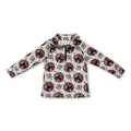 Long sleeves let's rodeo western boys zipper pullover