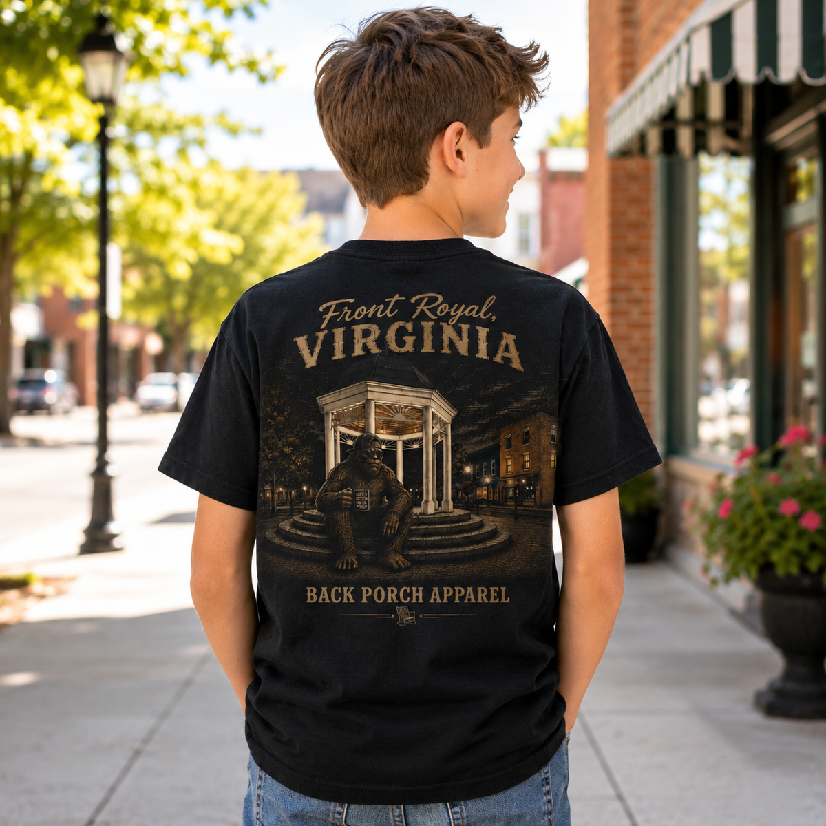 Youth Bigfoot in Front Royal T-Shirt