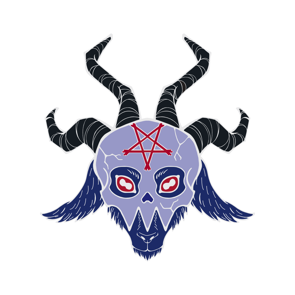 Billy - Devil Goat Enamel Pin
