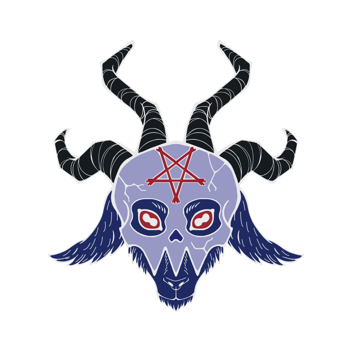 Billy - Devil Goat Enamel Pin
