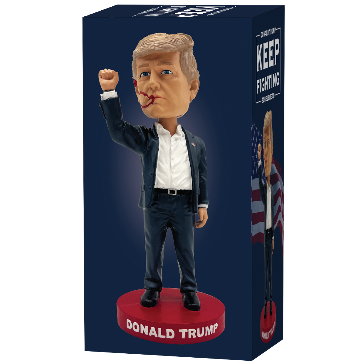 "Keep Fighting" Bobblehead