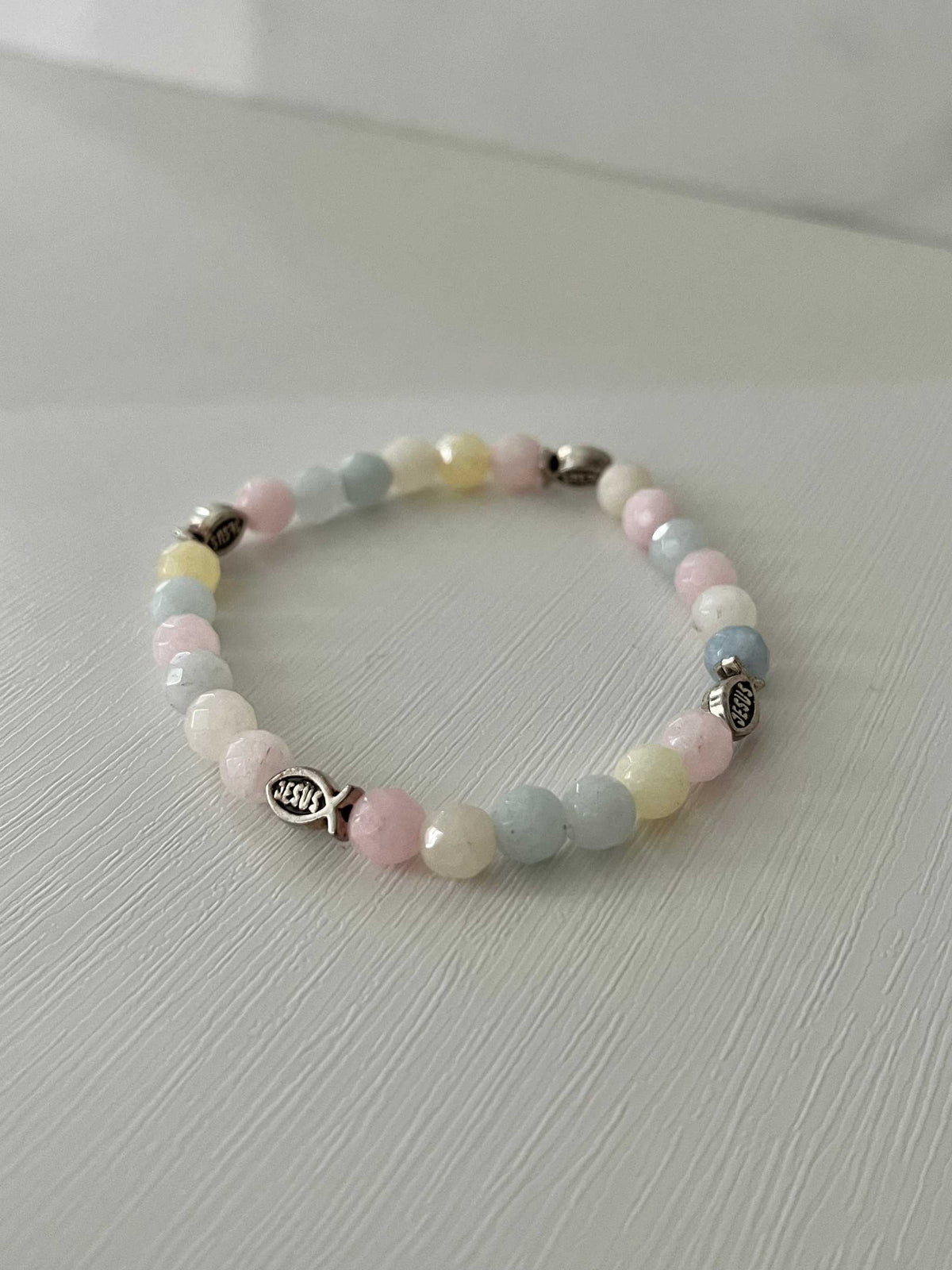 Multicolor Bead Bracelet – Handmade Christian Jewelry