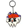 Cat Nap - Devil Cat Enamel Keychain
