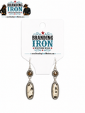 Stockyard Earrings | Western Sterling Silver Plated