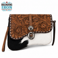 Outlaw Crossbody | Tooled Leather Cowhide Western Purse