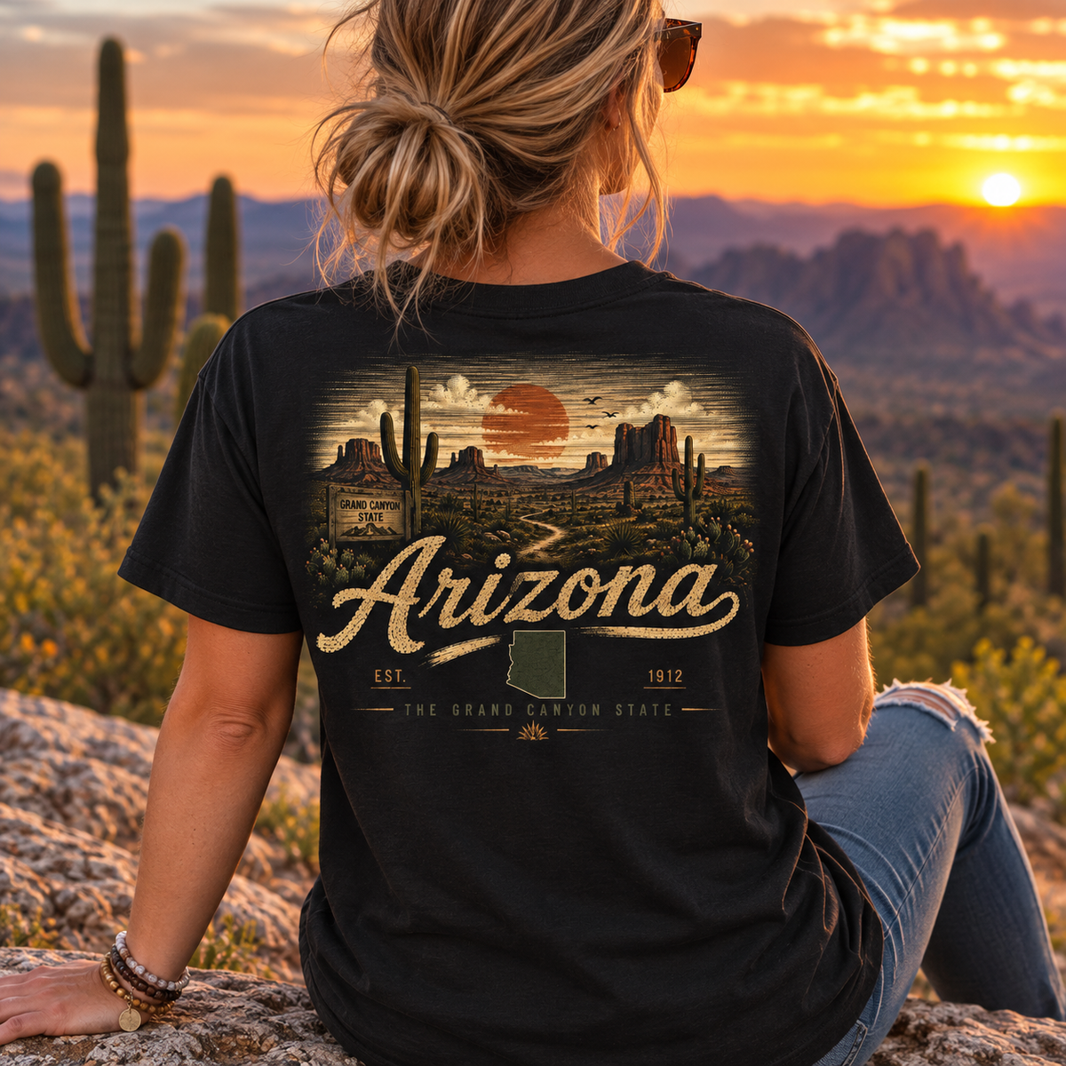 Arizona Grand Canyon State Desert T-Shirt