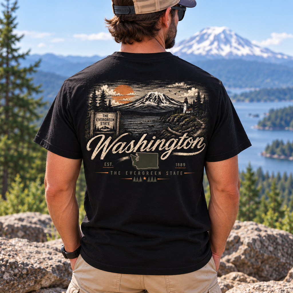 Washington Evergreen State Pacific Northwest T-Shirt
