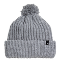 Child Acrylic Ribbed Cuff with Matching Pom Hat