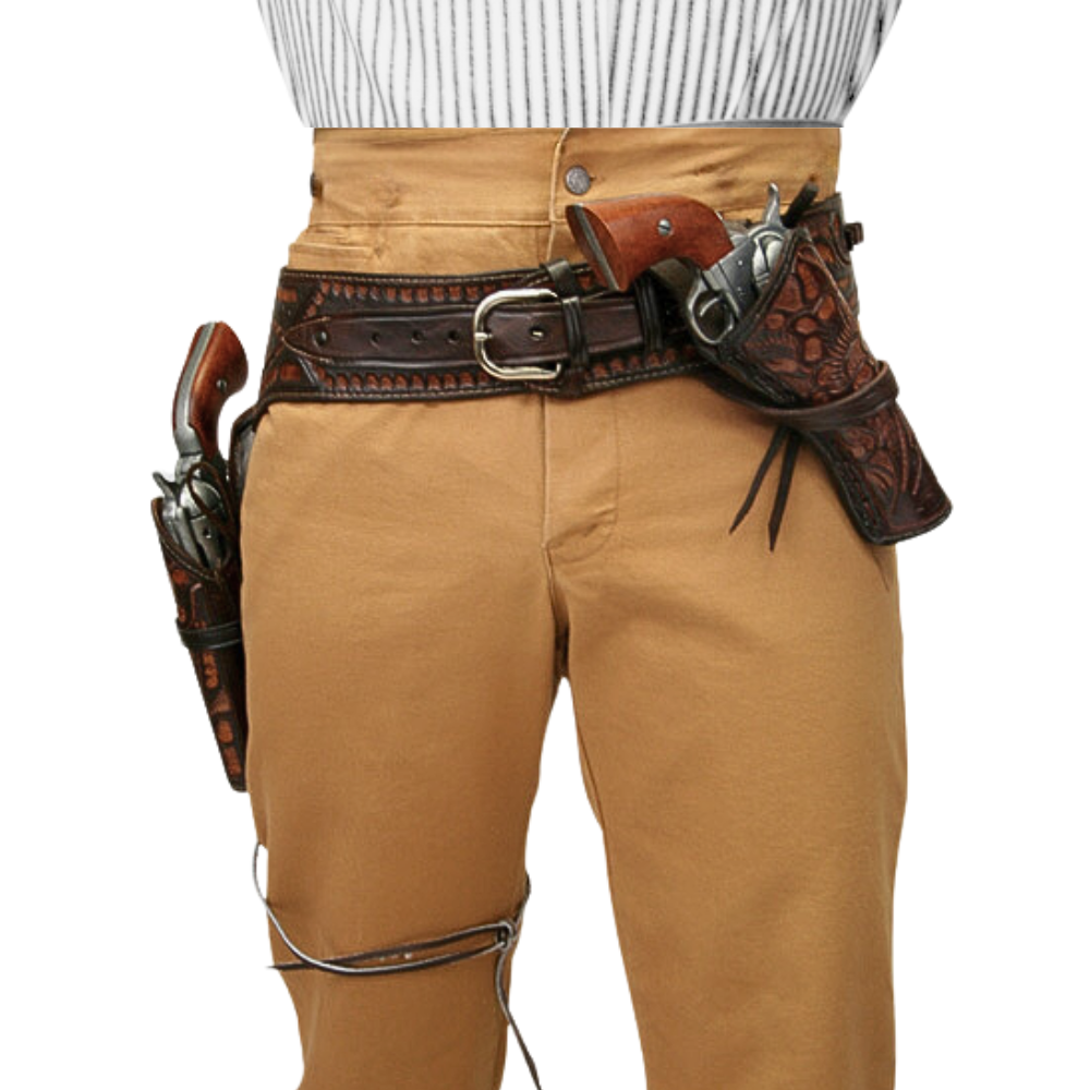 BIG Cross Draw XL Leather Holster - Brown