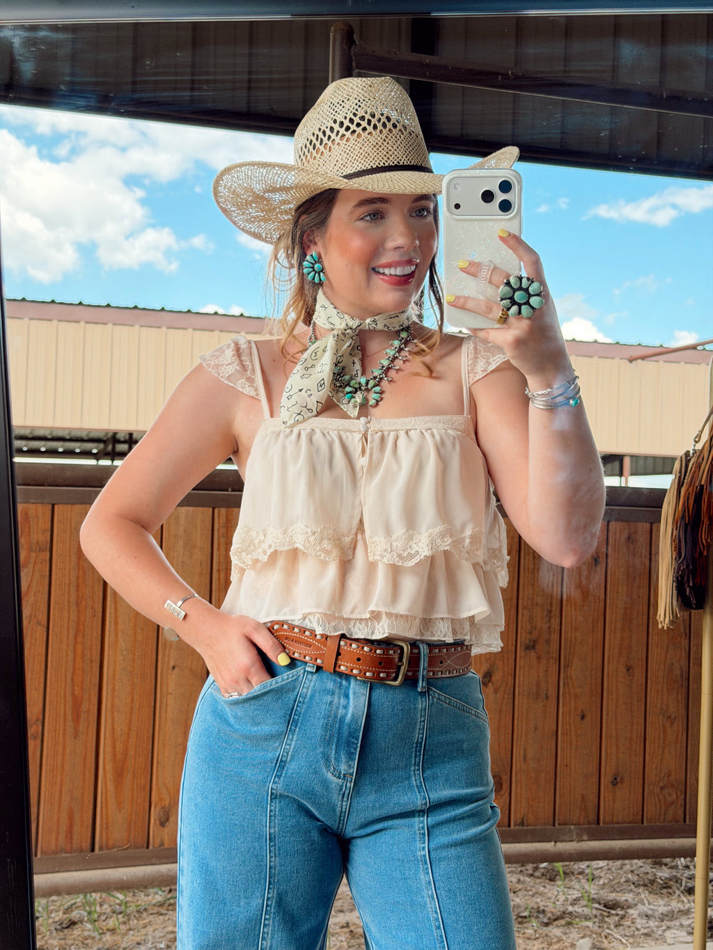 The Layton Ruffle Top