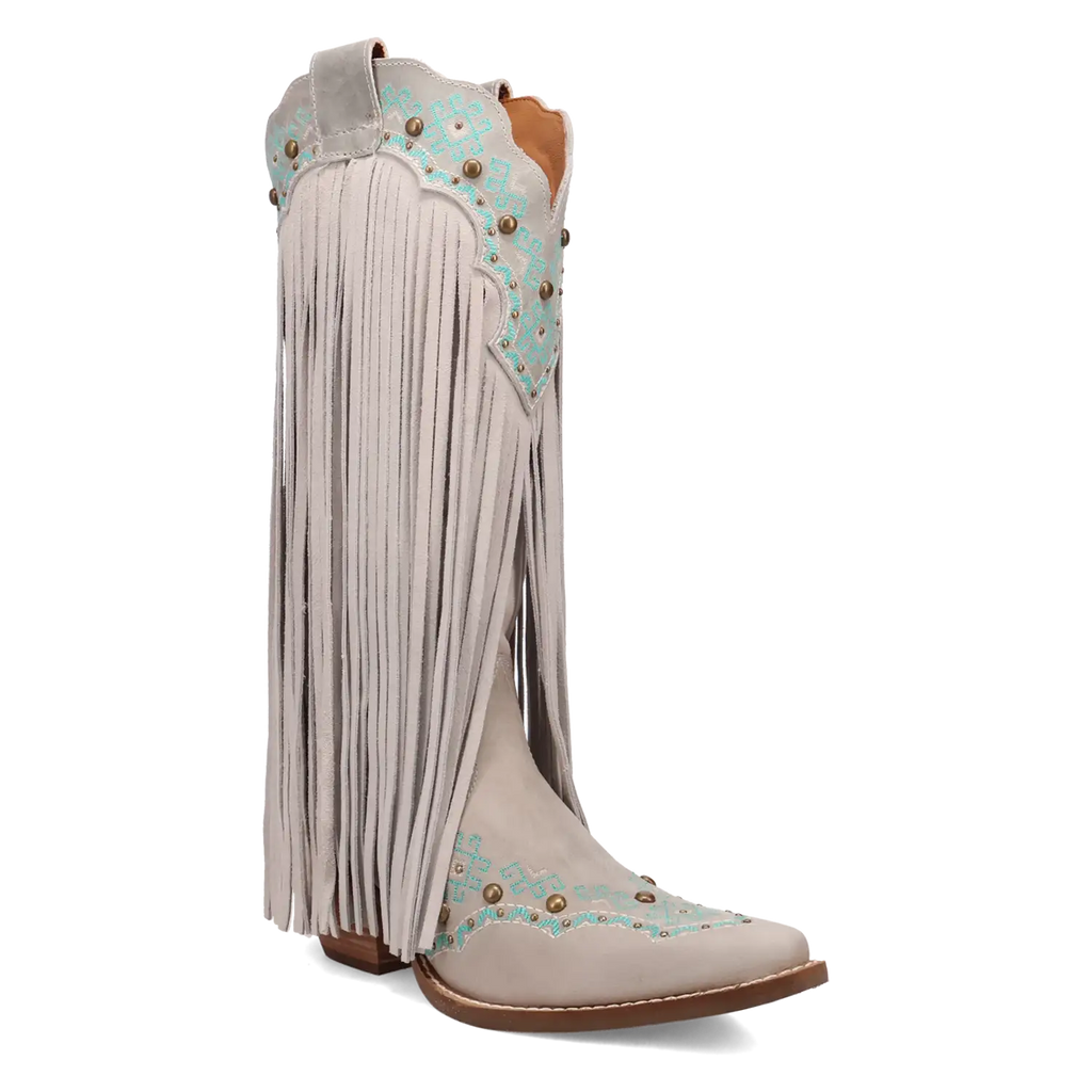 Dingo Tequila Sunrise - Women's Suede Leather Cowgirl Boots