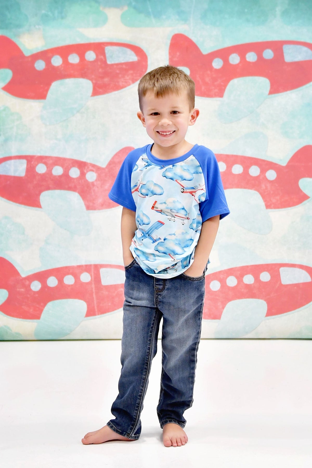 Airplane Milk Silk Raglan