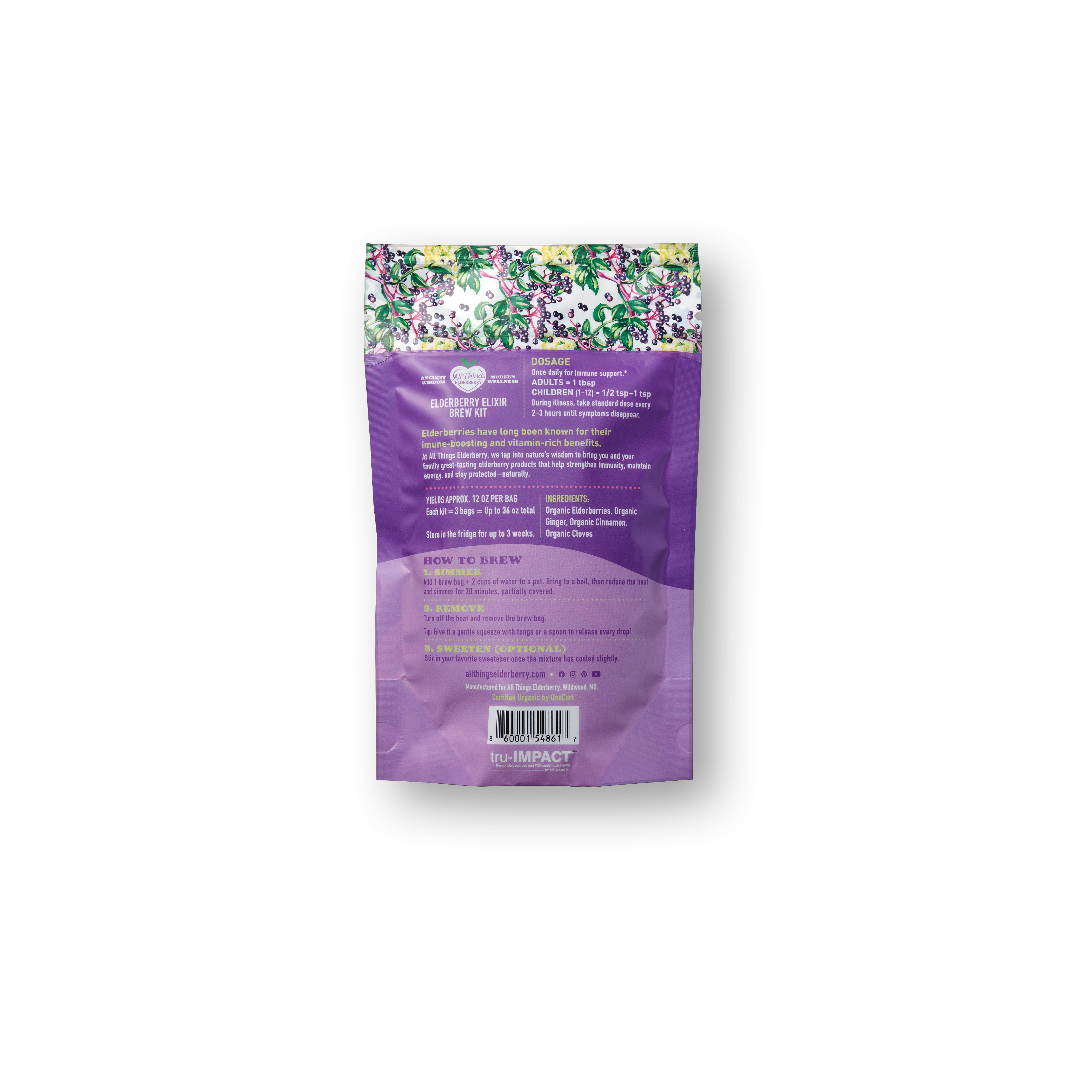 Elderberry Syrup DIY Kit