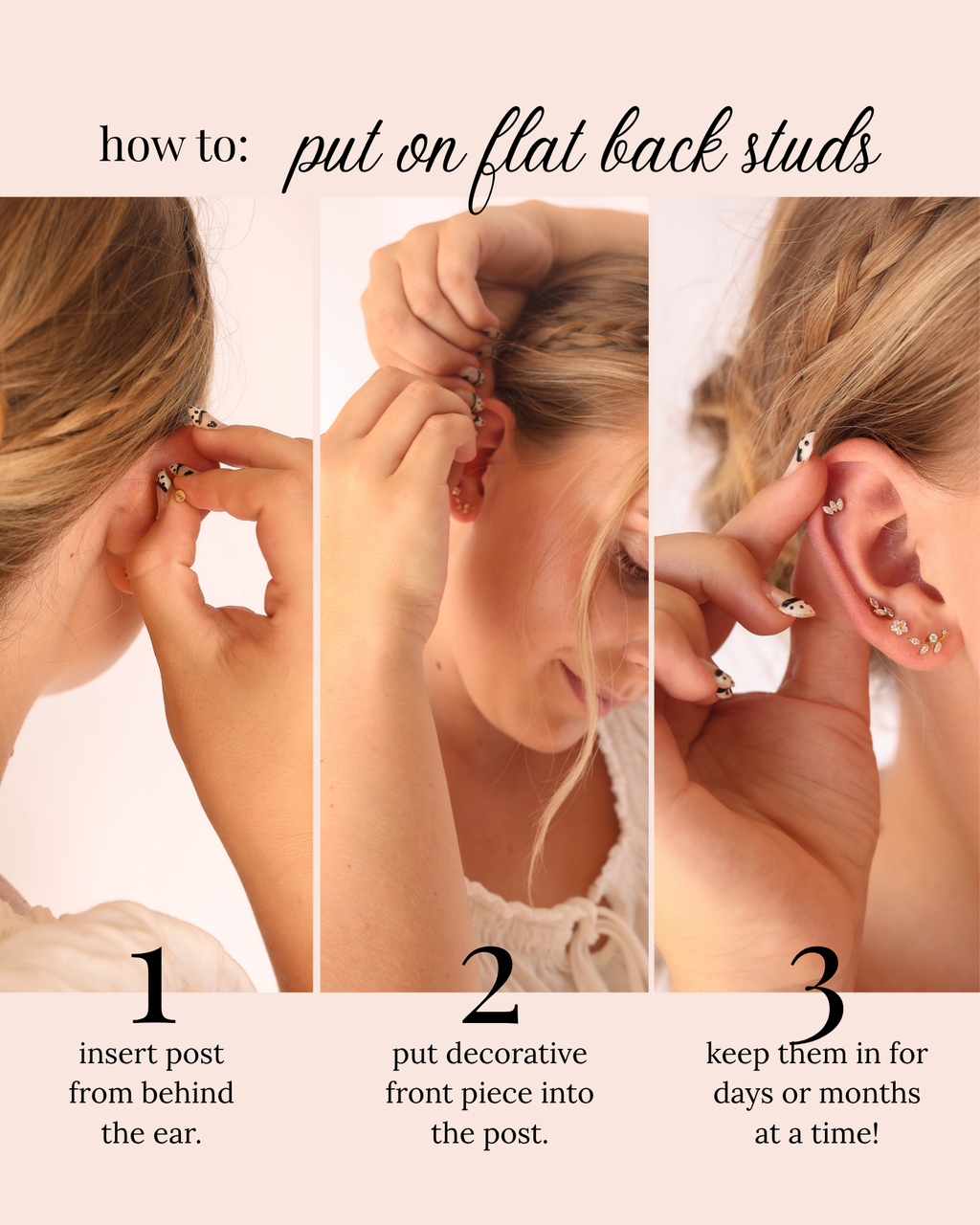 Stella Flat Back Stud