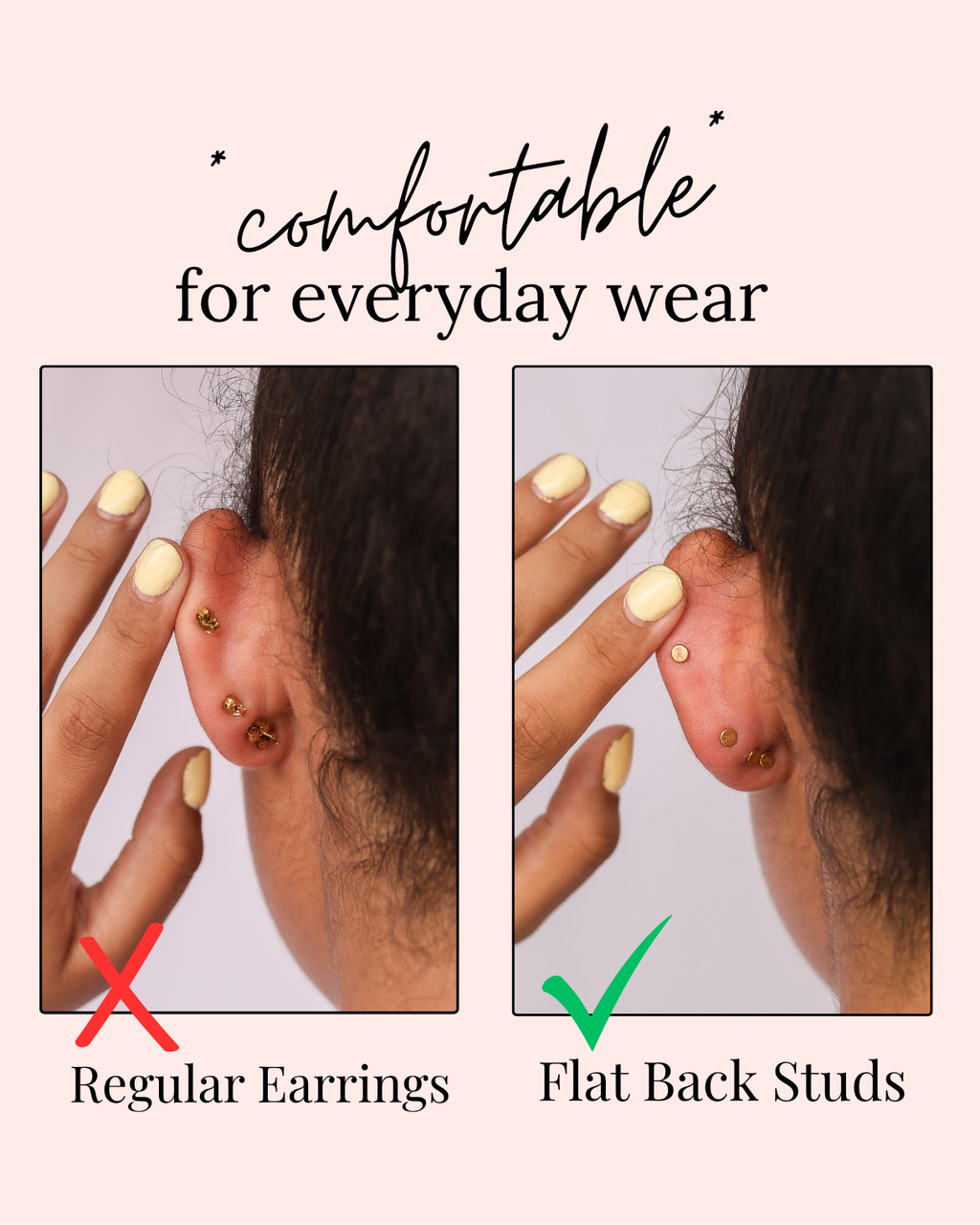 Opal Gem Flat Back Stud