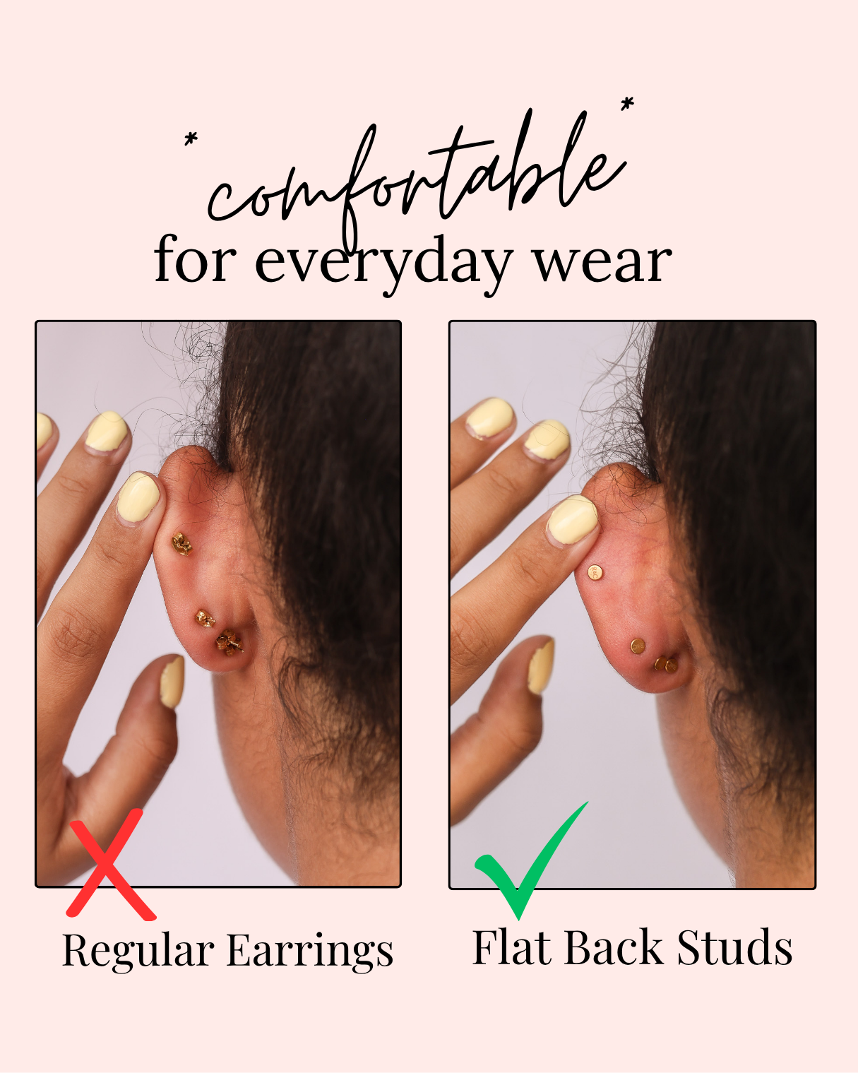Opal Gem Flat Back Stud