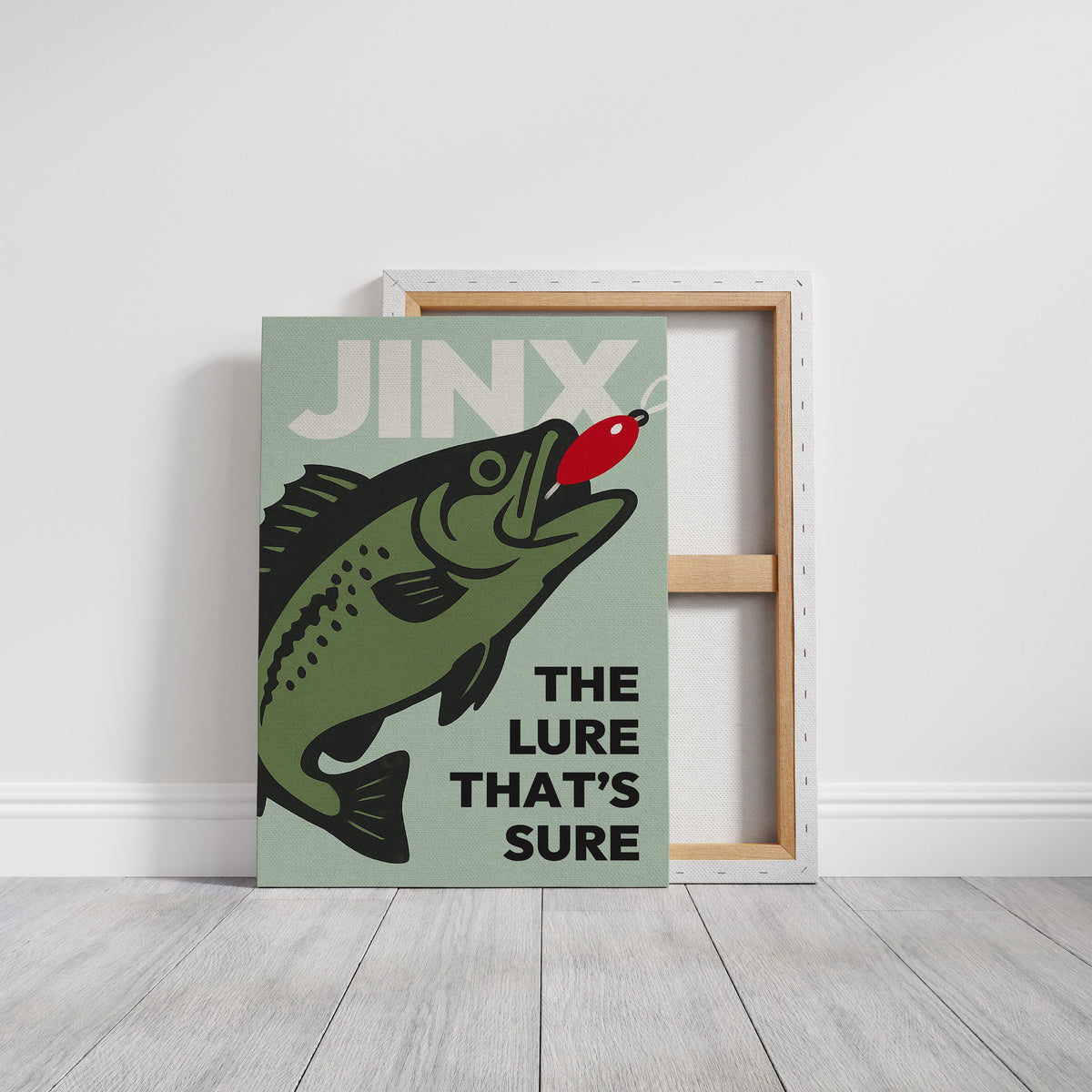 Baited Bliss - Retro Fishing Print