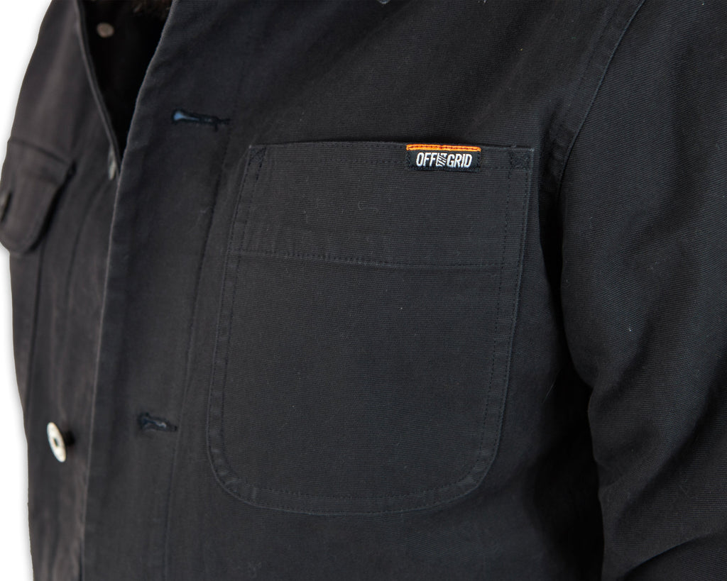 Heston Chore Coat - Black