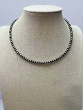 5mm Sterling Pearl Choker — 14 inch