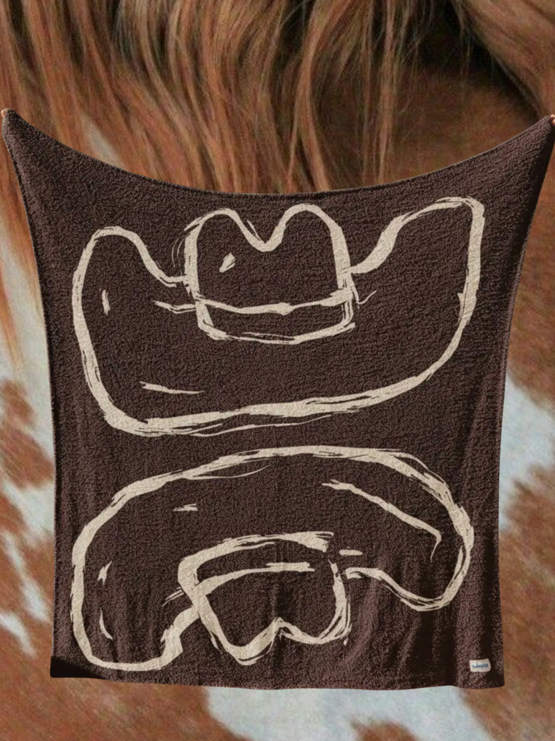 The Cowboy Hat Throw Blanket