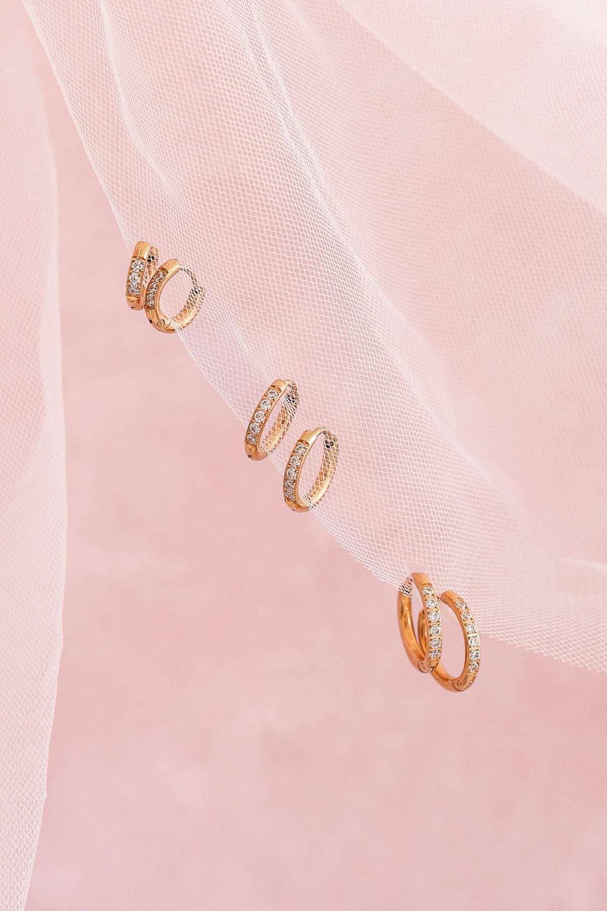 Micro Crystal Hoop