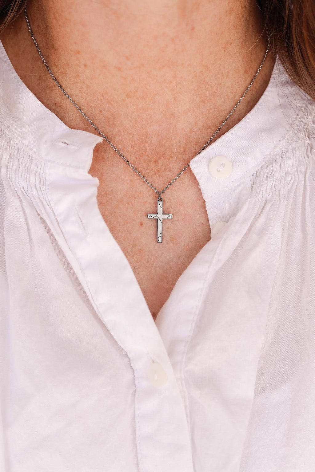 Ivy Cross Necklace