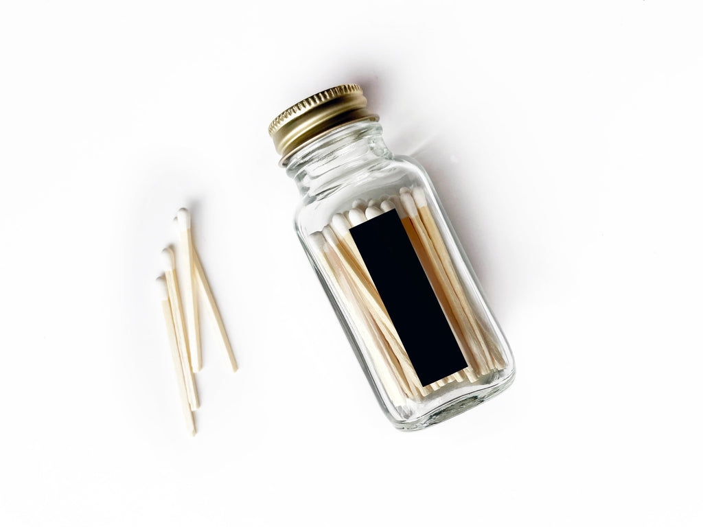 Camping Lantern Jar Matches | Outdoorsy Match Bottle