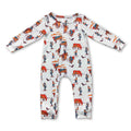 Horse cactus long sleeves baby kids western romper