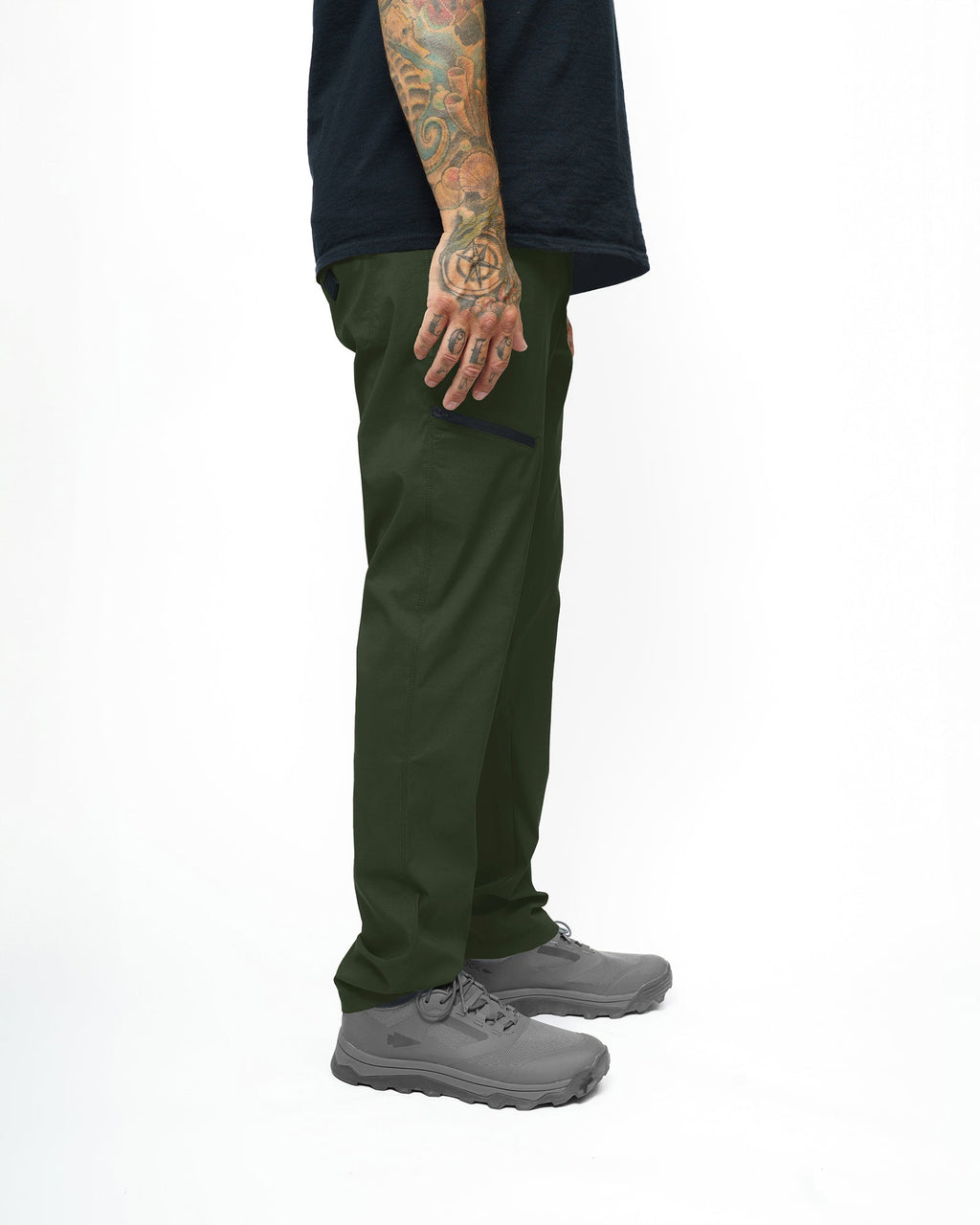 Lancer Taper Fit Pant - Dk Army