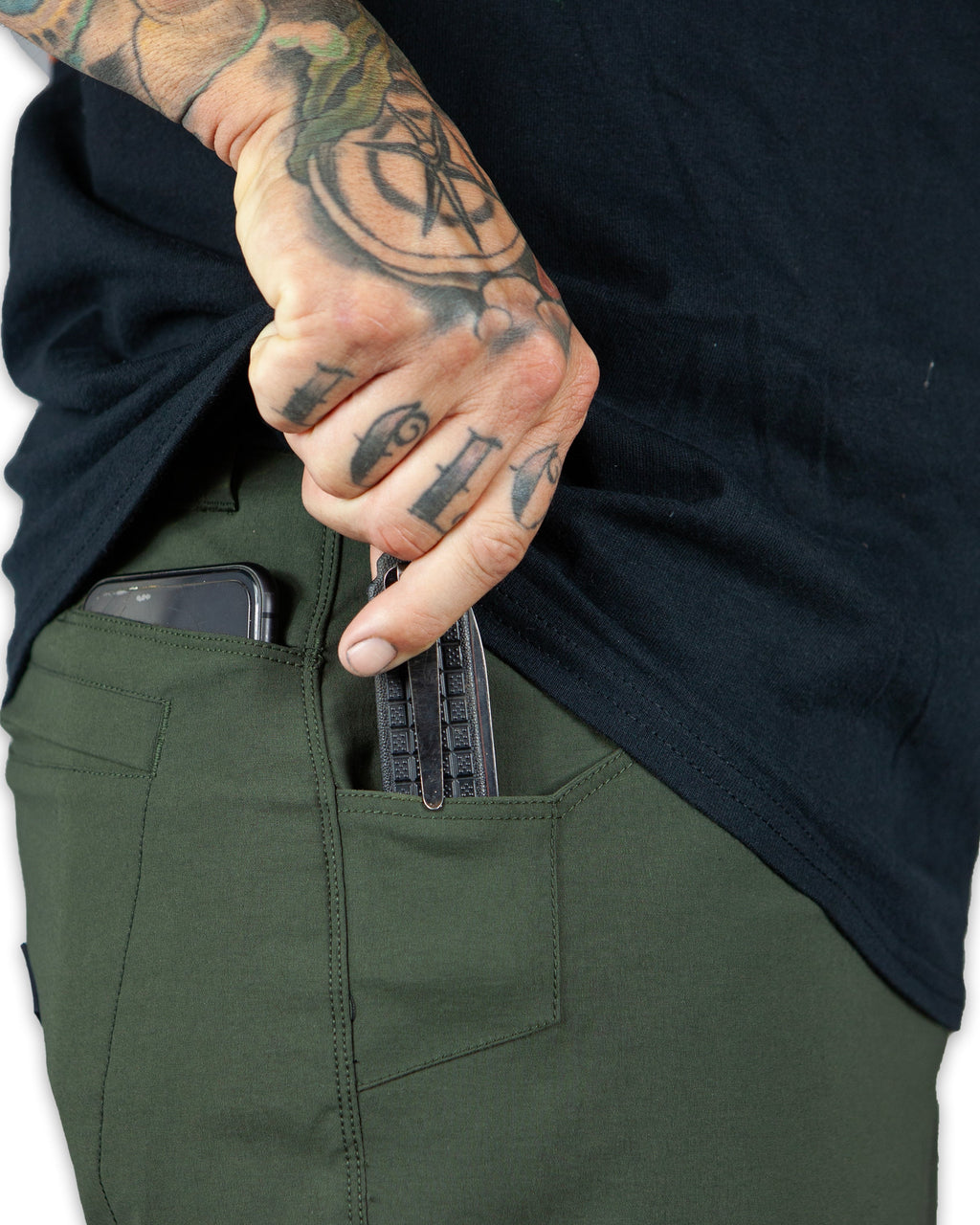 Lancer Taper Fit Pant - Dk Army