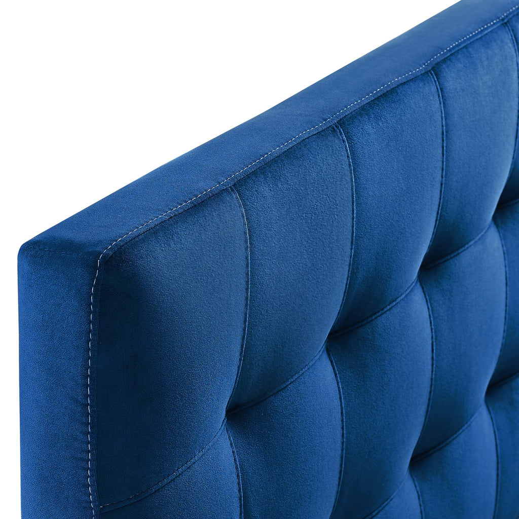 Lily Biscuit Tufted Performance Velvet Queen Headboard by Modway