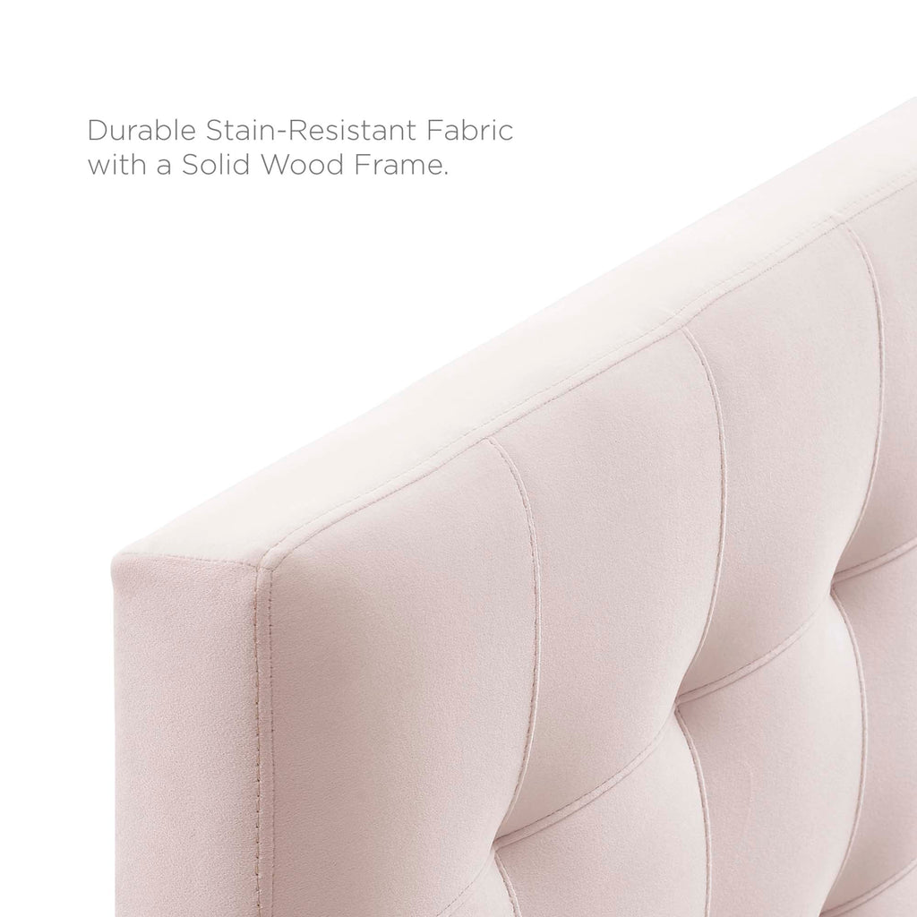 Lily Biscuit Tufted Performance Velvet Queen Headboard by Modway