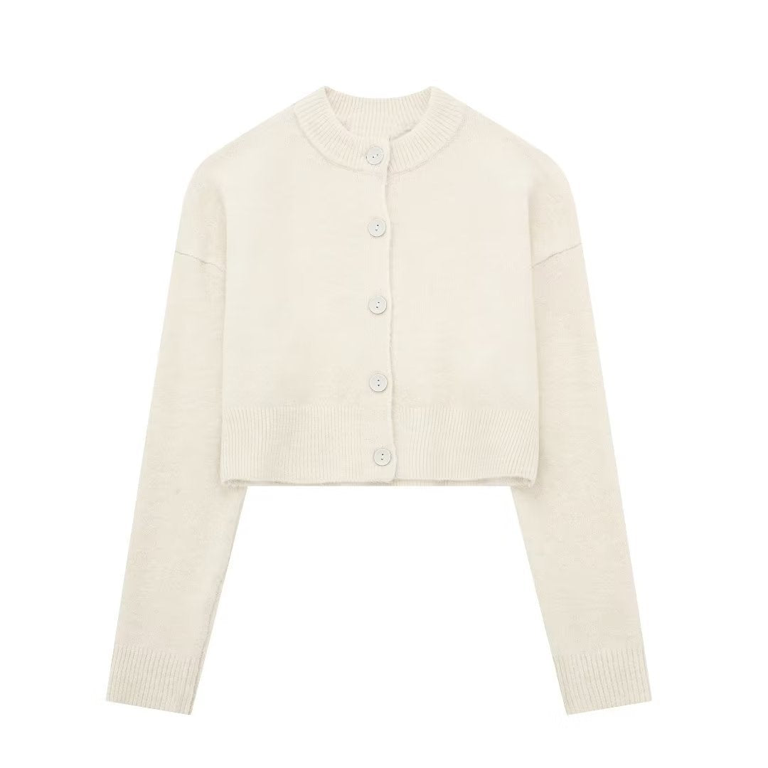 Women's Short Knit Cardigan